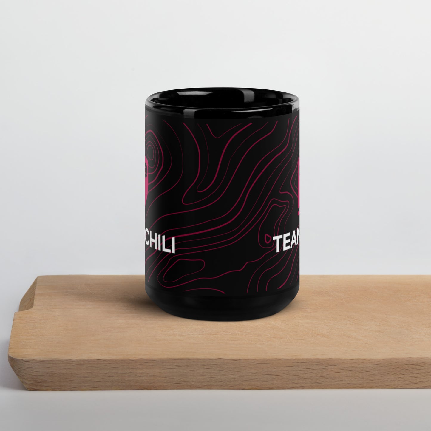 Team Chili Dark Glossy Mug